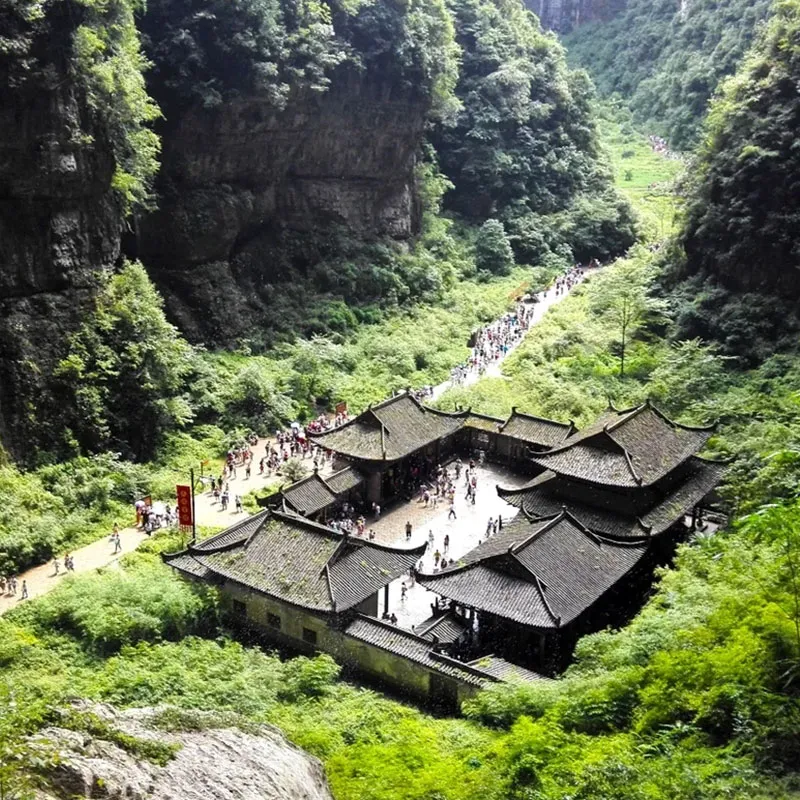 Волшебный город в горах, очаровательный Чунцин